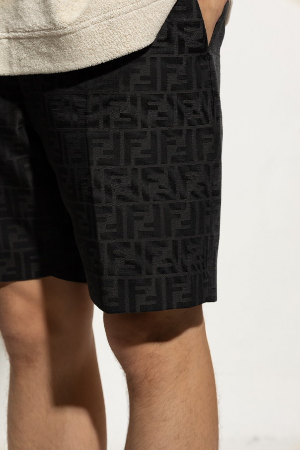 ブラジャー FENDI SHORTS FF CHAMBRAY Shorts Denim Blue | Fendi